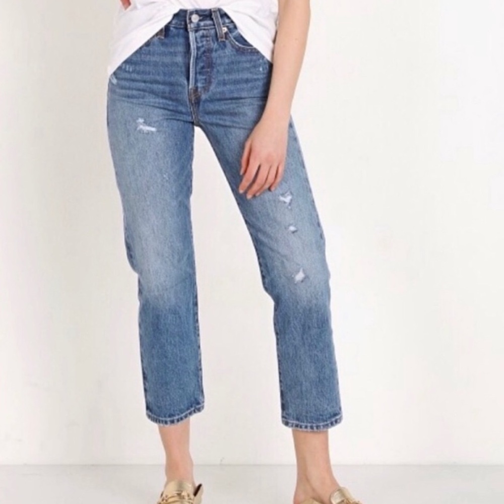 NWT Levi’s Wedgie Straight Selvedge - Picture 2 of 8